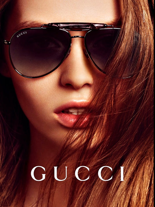 What is the history of Gucci eyeglasses?