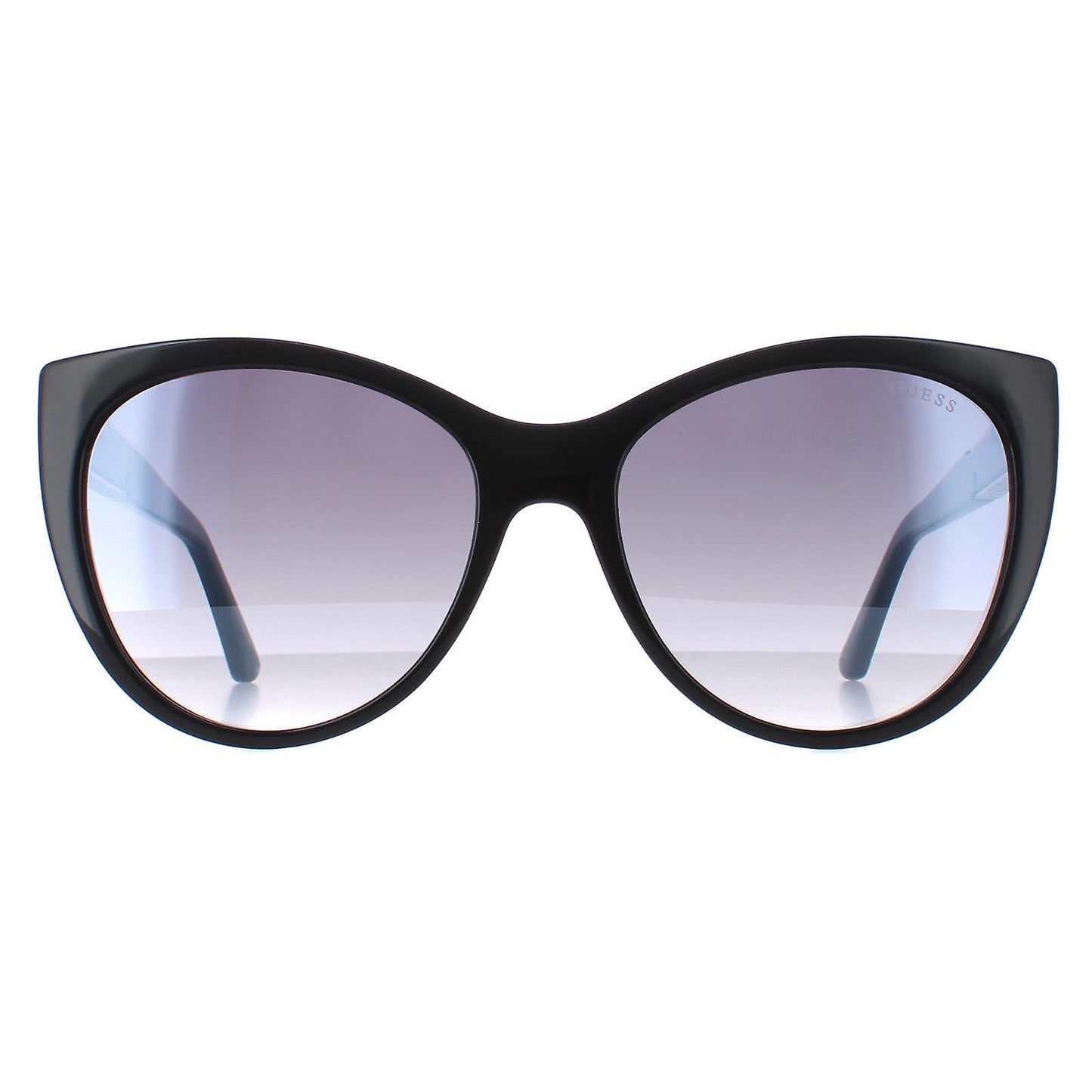 Guess Sunglasses GF6069 01B Shiny Black Smoke Gradient