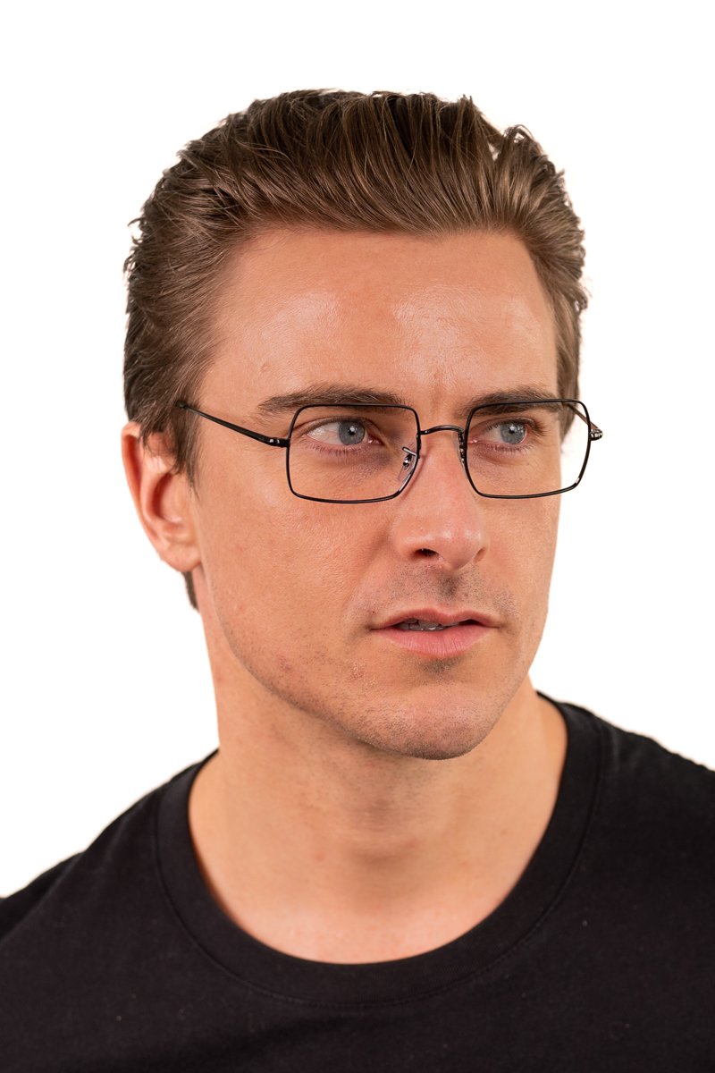 Ray Ban Demo Rectangular Unisex Eyeglasses RX1969V 2501 54
