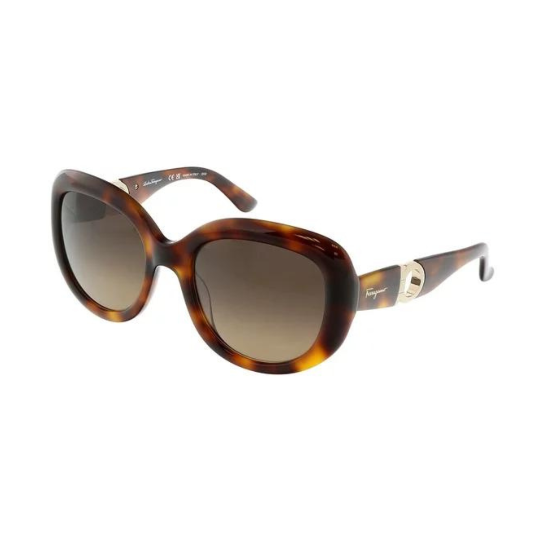 Salvatore Ferragamo SF727S 214 Square Full Rim Sunglasses for Womens