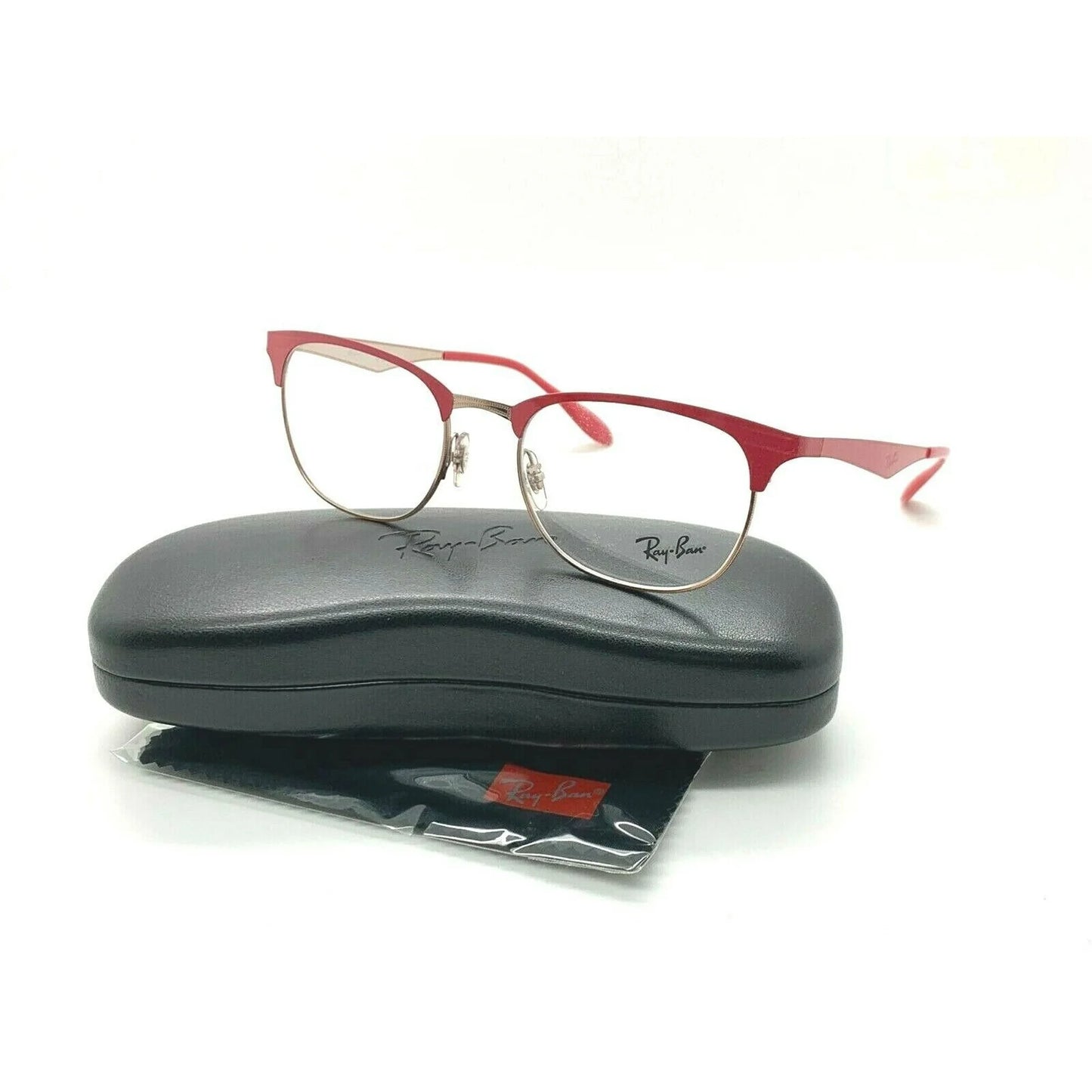 Ray-Ban Optic RX 6346 2974 Copper Top Bordeaux Eyeglasses