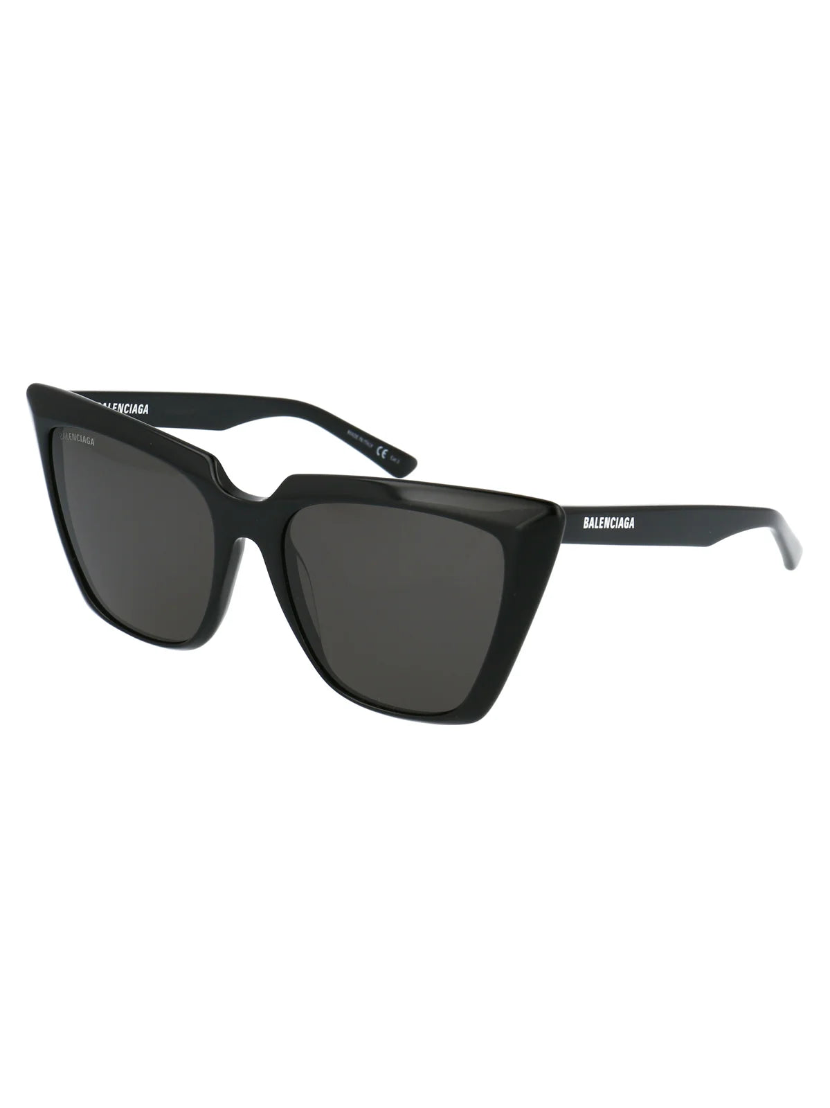 Balenciaga Grey Cat Eye Ladies Sunglasses BB0046S 001 55