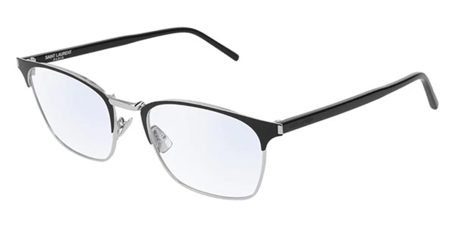Saint Laurent SL224 002 Eyeglasses Men's Black Full Rim Optical Frame 52mm
