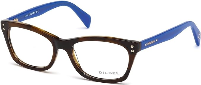 Diesel Demo Square Ladies Eyeglasses DL5073 050 53