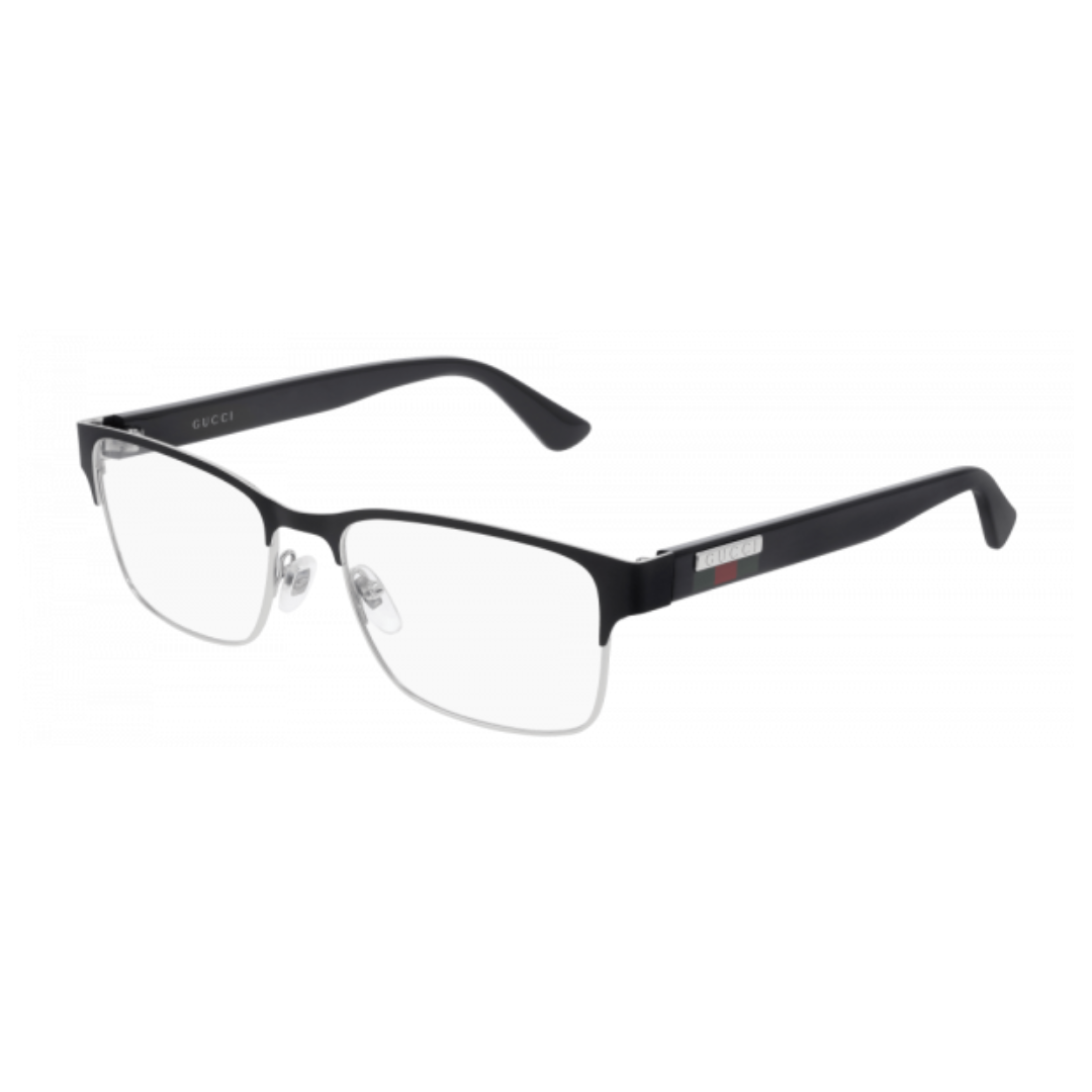 Gucci Logo GG0750O Eyeglasses 003 100% AUTHENTIC