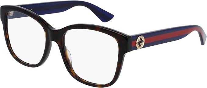 Gucci GG 0038 ON- 003 Havana / Transparent Blue