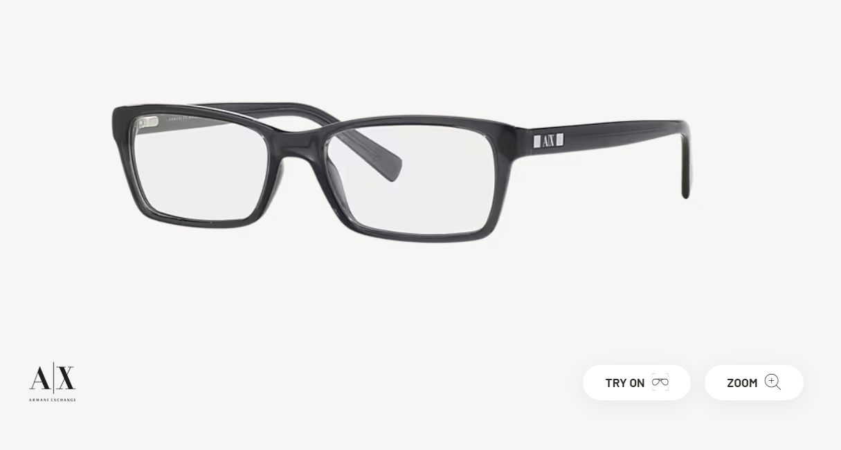 ARMANI EXCHANGE AX3007F EYEGLASSES UNISEX ZYLO