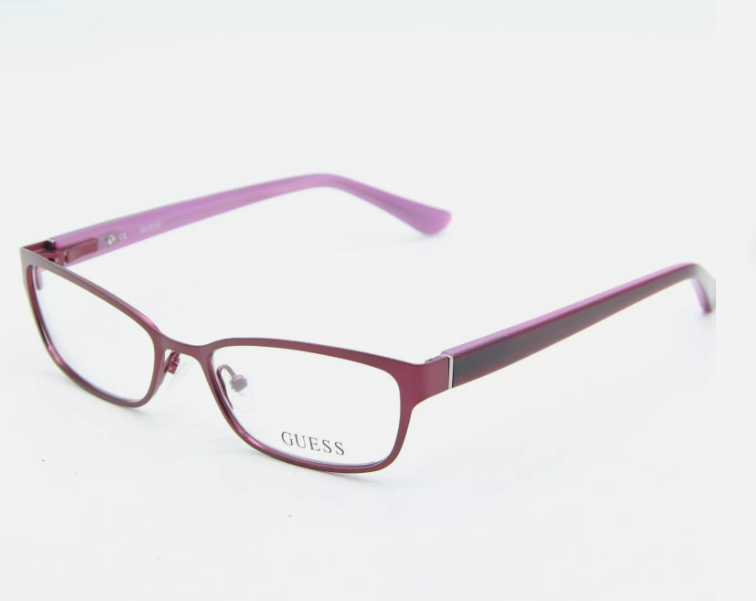 GUESS GU2515 070 DARK PURPLE AUTHENTIC EYEGLASSES FRAMES 50-16-135
