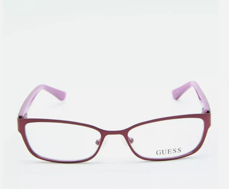 GUESS GU2515 070 DARK PURPLE AUTHENTIC EYEGLASSES FRAMES 50-16-135