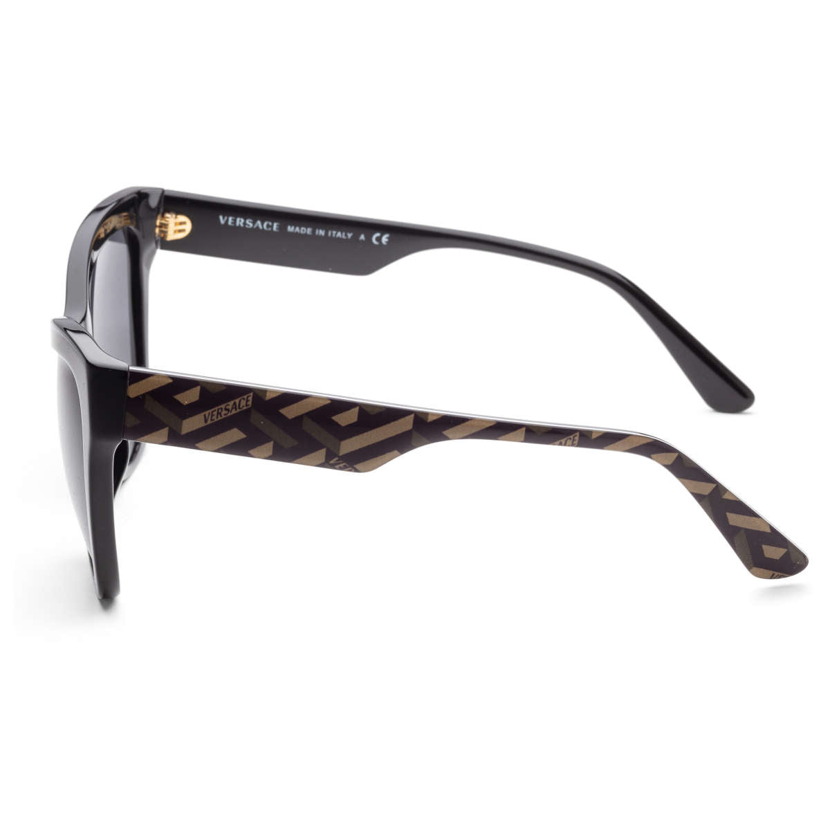 VERSACE Women's Black Cat-Eye Sunglasses on sale 100% UV PROTECTION