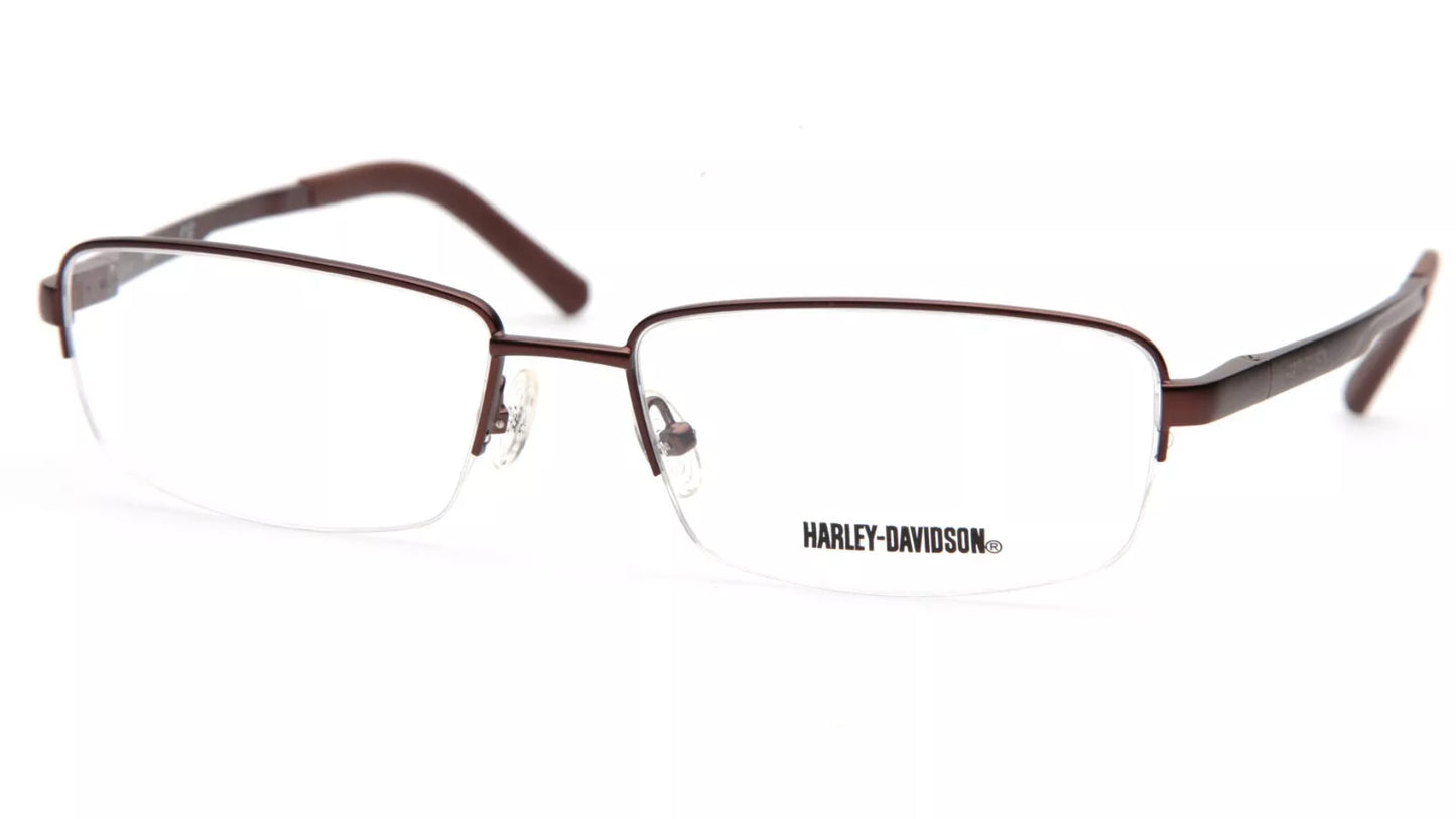 Harley-Davidson HD 0755 049 Brown EYEGLASSES FRAME 58-17-140 B34mm