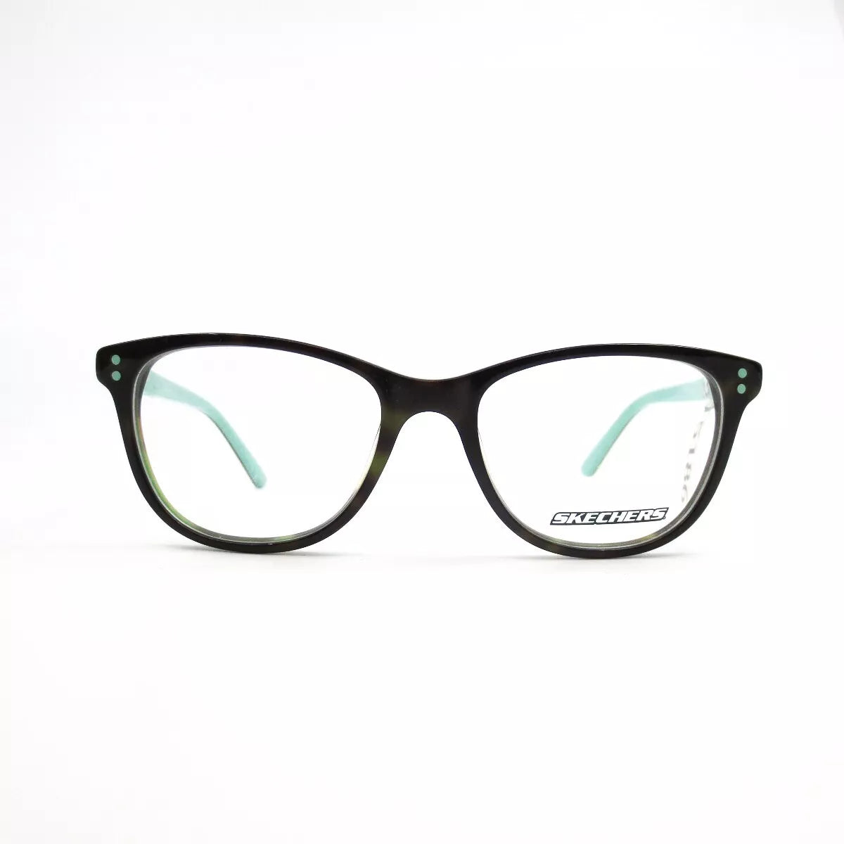 Skechers SE 1631 056 Kids Eyeglasses Frames Blue Tortoise Square 47-16-130
