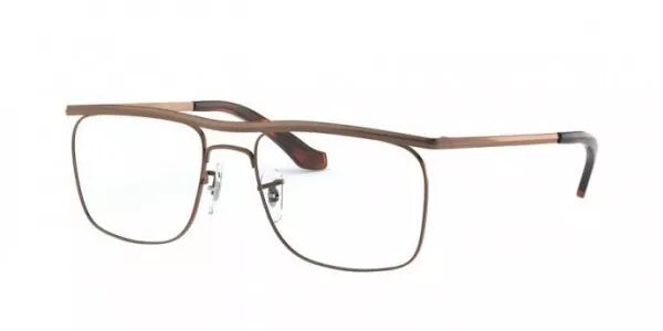 Eyeglasses Ray-Ban Optical RX 6519 3078 Olympian Ix Medium Brown