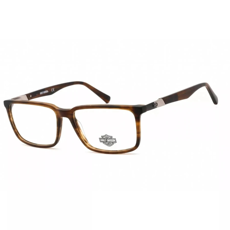 Harley Davidson HD0906 Brown 046 Plastic Optical Eyeglasses Frame 59-16-145 RX