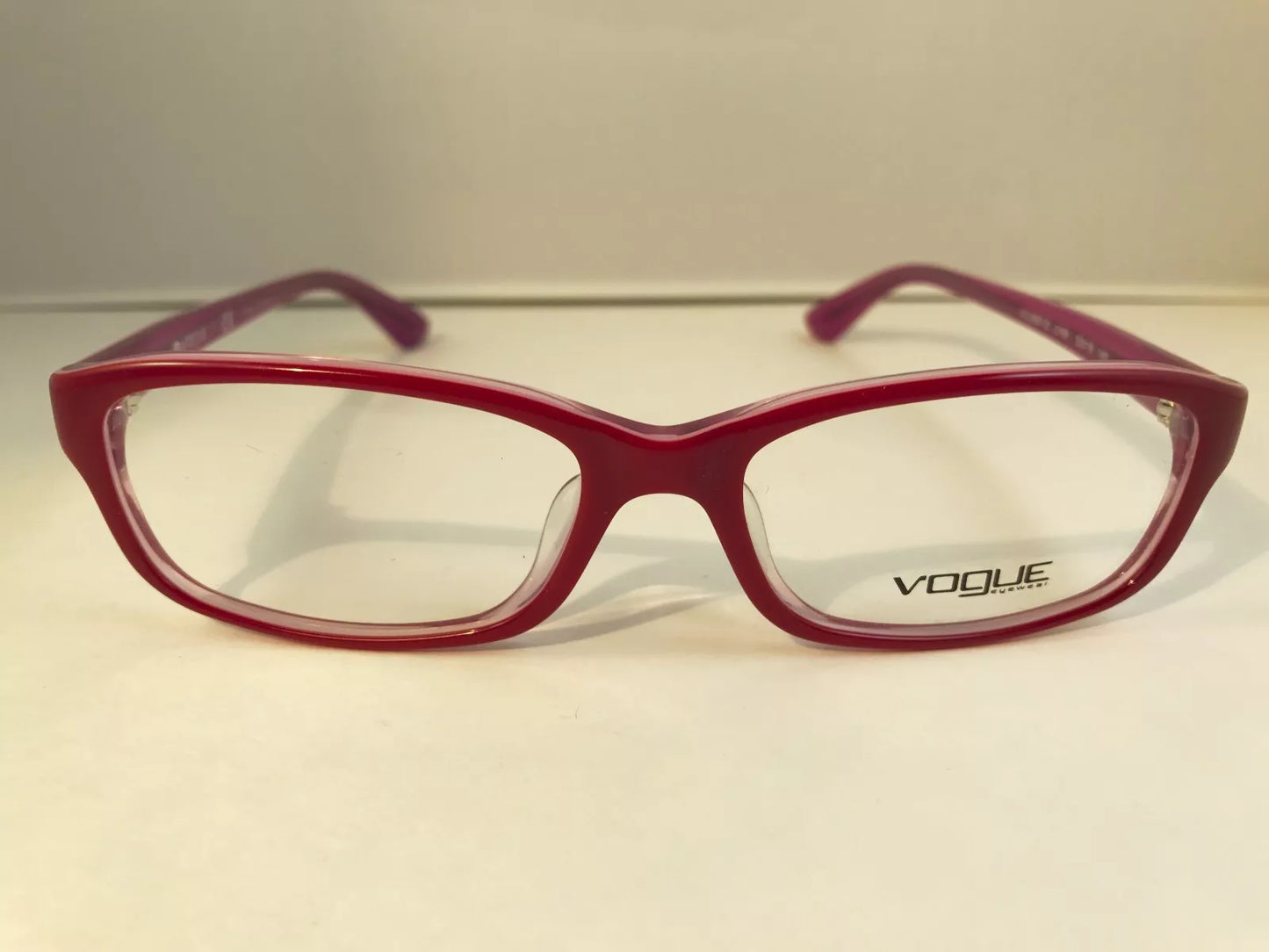 Vogue VO 2857 D eyeglasses 2168 red & pink 53-16-140 NWT