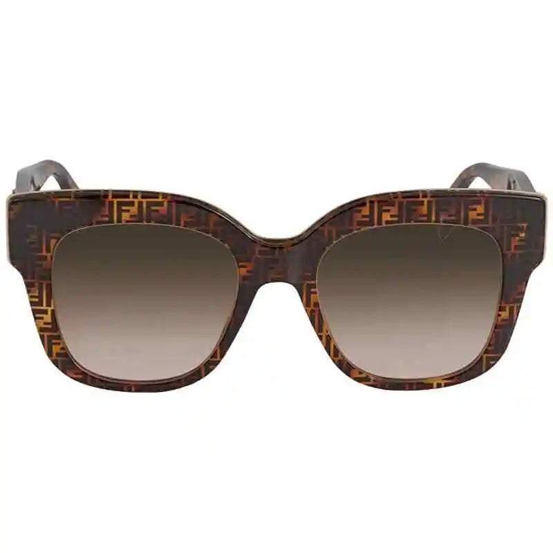 Fendi Brown 0359 & Black Havana Sunglasses, “Modern Cat Eye”