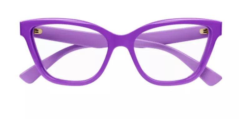 Gucci GG1589O 003 Violet Cat Eye Women's Eyeglasses