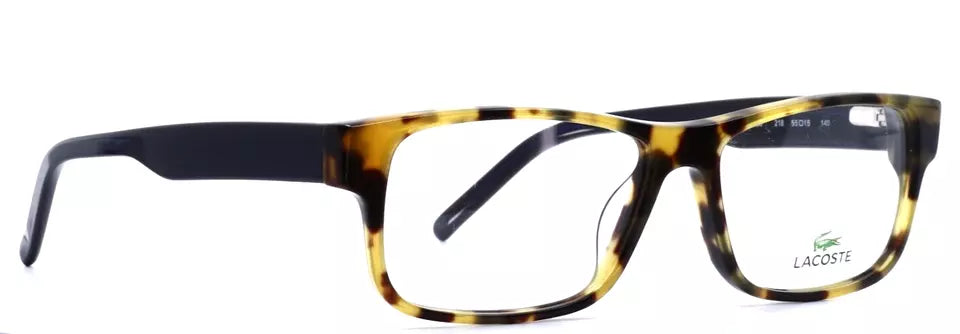 LACOSTE L2660 218 Yellow Havana Unisex Rectangle Eyeglasses 55-15-140 B:35