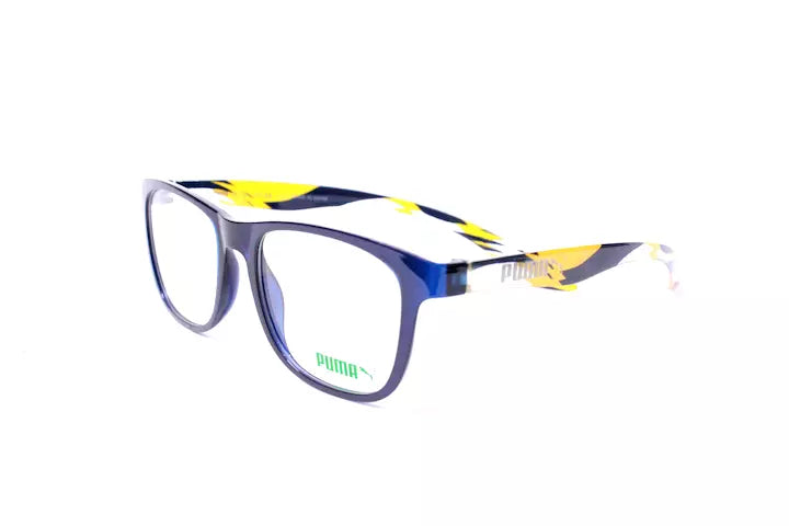 PUMA NEW PU00340 004 EYEGLASSES BLUE SIZE: 52- 18 - 145