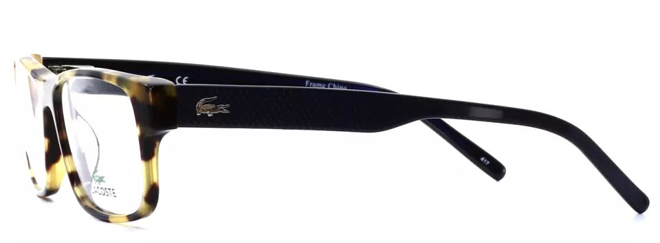 LACOSTE L2660 218 Yellow Havana Unisex Rectangle Eyeglasses 55-15-140 B:35