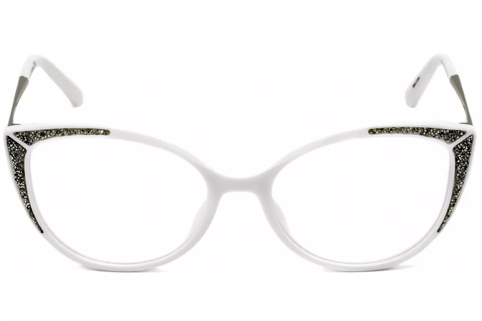 SWAROVSKI SK 5362 021 Eyeglasses White Frame 53mm