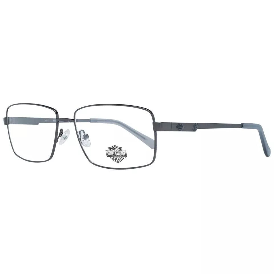 Harley Davidson HD0855 008 Gunmetal Metal Optical Eyeglasses Frame 60-16-145 HD