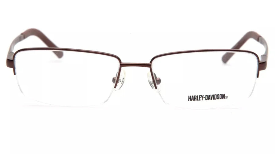 Harley-Davidson HD 0755 049 Brown EYEGLASSES FRAME 58-17-140 B34mm