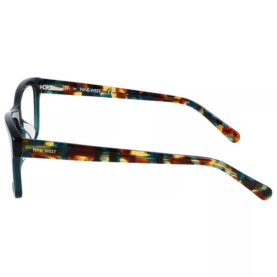 NEW NINE WEST NW 5193X 340 Crystal Emerald Eyeglasses 58/16/140