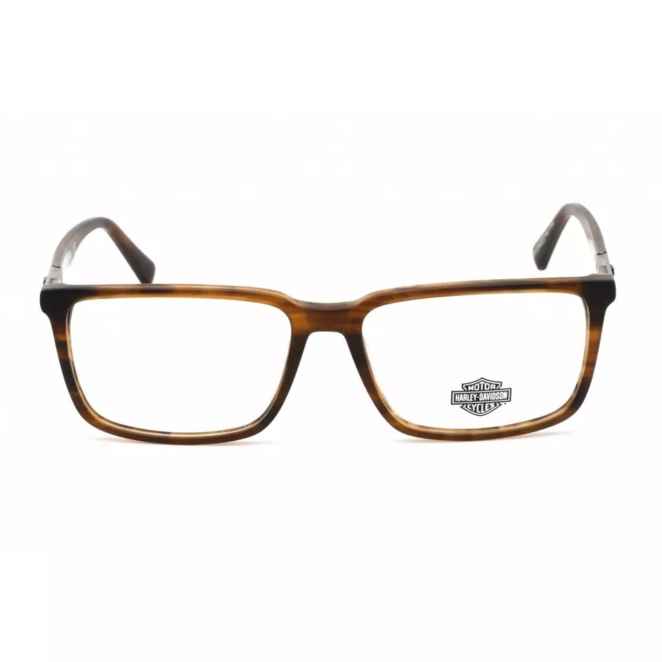 Harley Davidson HD0906 Brown 046 Plastic Optical Eyeglasses Frame 59-16-145 RX